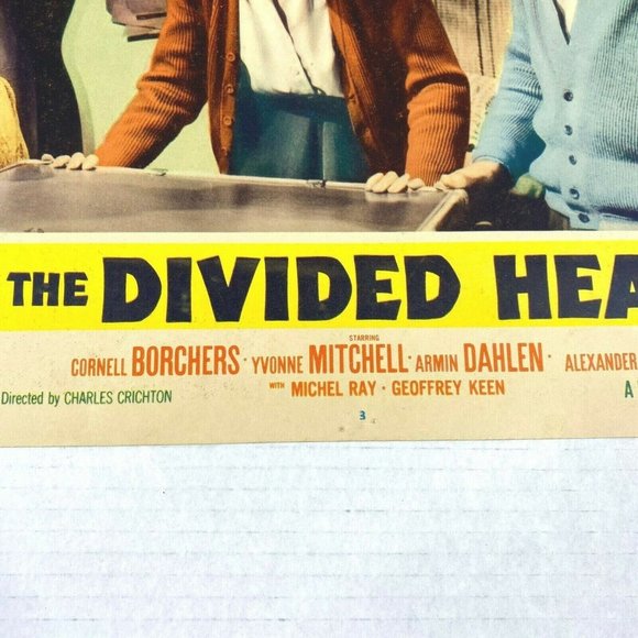 The Divided Heart 1955 Lobby Card Movie Poster Cornell Borchers Yvonne Mitchell - Picture 3 of 6